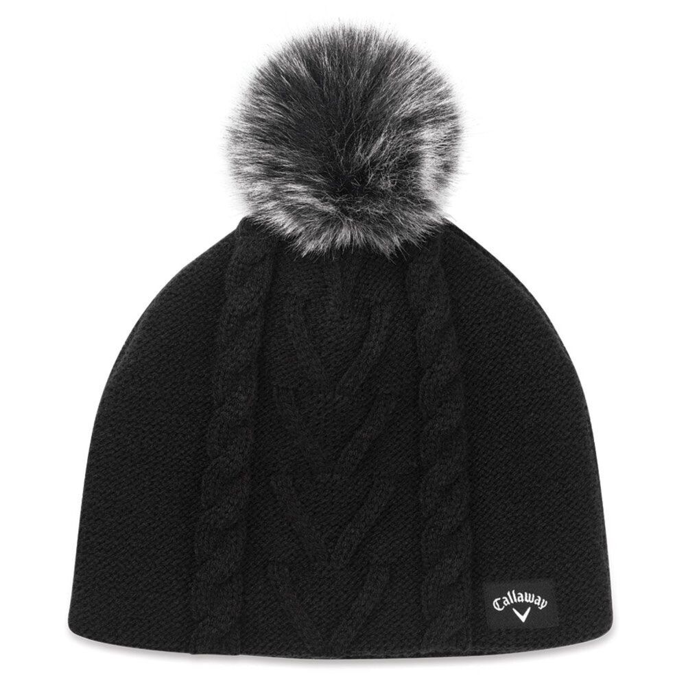 Callaway Ladies Pom Pom Golf Beanie Hat